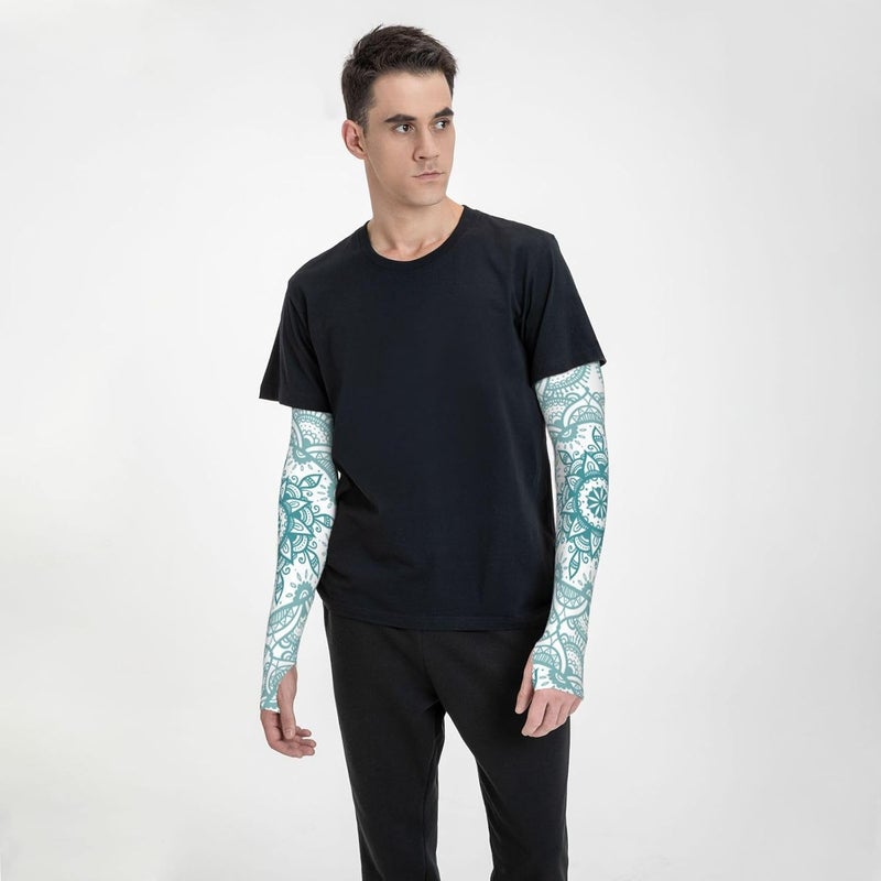ANSGSD Gardening Sleeves For Women Men, Farm Sun Protection Thorn Proof Cooling Arm Sleeves Cover Arms For Garden Sports - Image 4